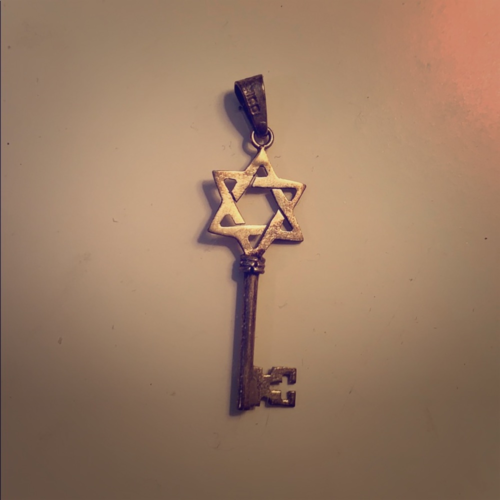 Key necklace charm